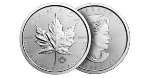 canadian silver maple leaf